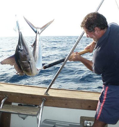 pesca con la fiocina