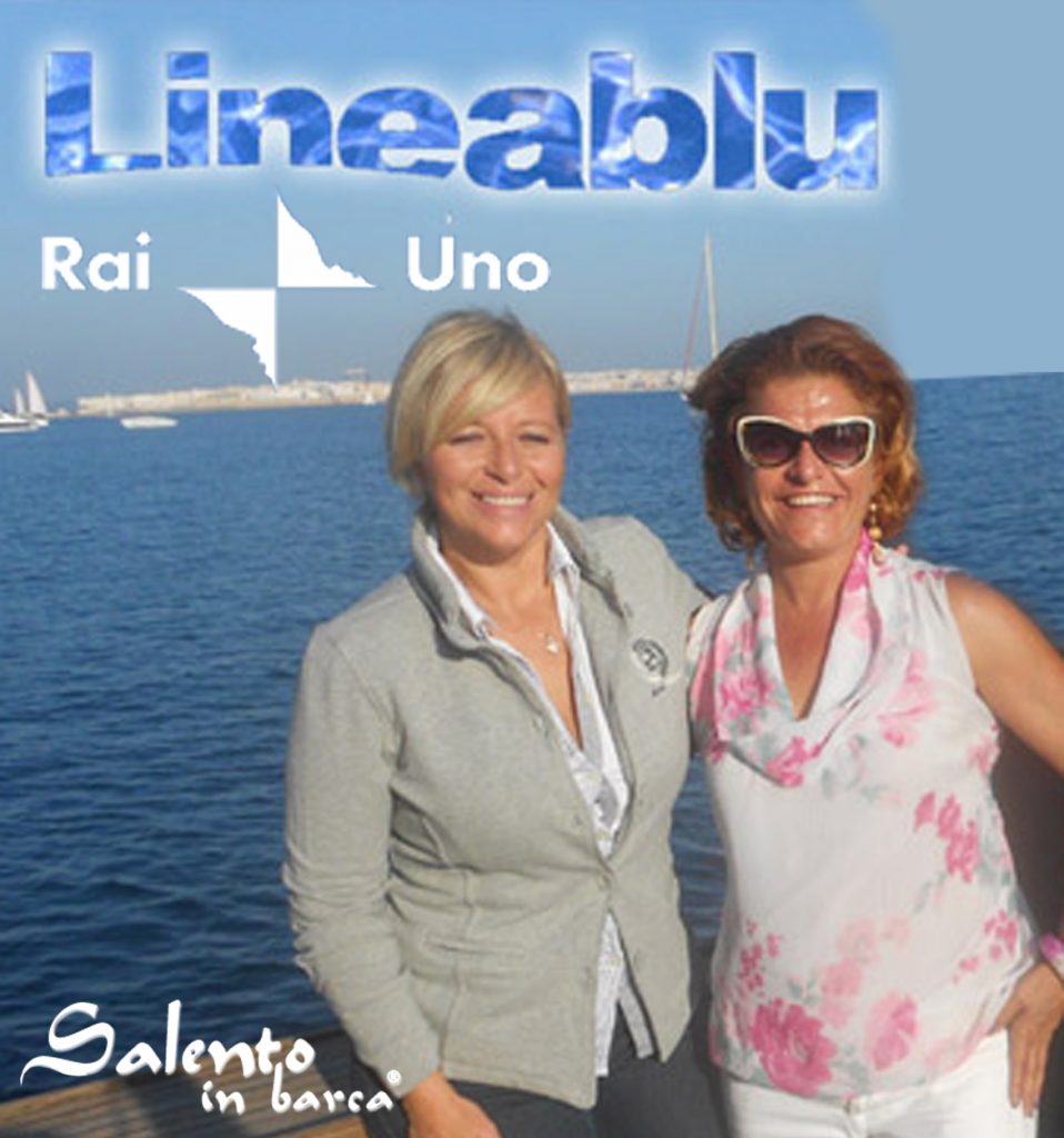 Con Donatella Bianchi di Linea Blu sulla barca
